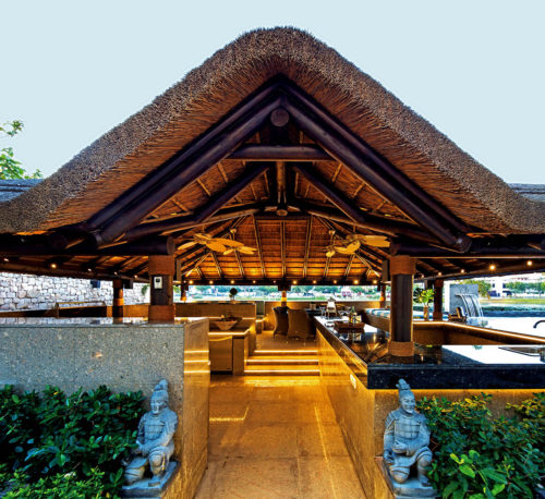 outdoor structures made of Reeds in Dubai and Abu Dhabi